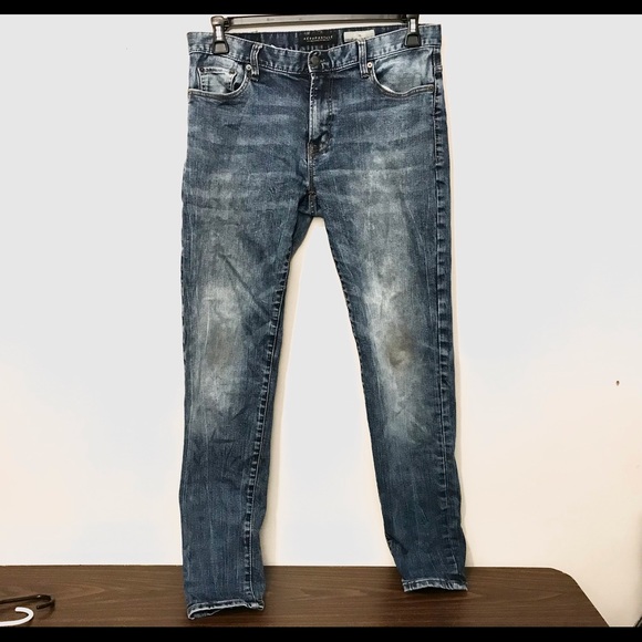 Aeropostale Faded Men’s Super Skinny Jeans - Picture 2 of 5